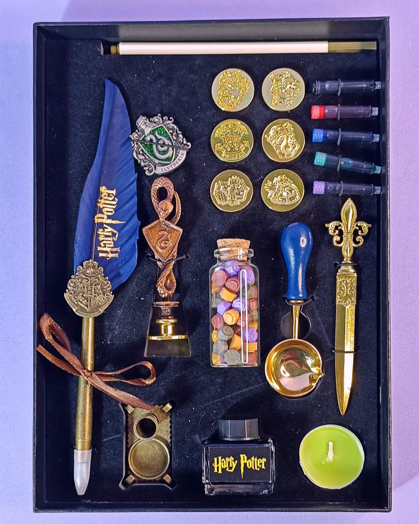 SET DE PLUMA DE HARRY POTTER