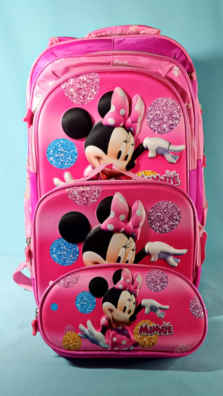 MOCHILA TRIPLE MINNIE