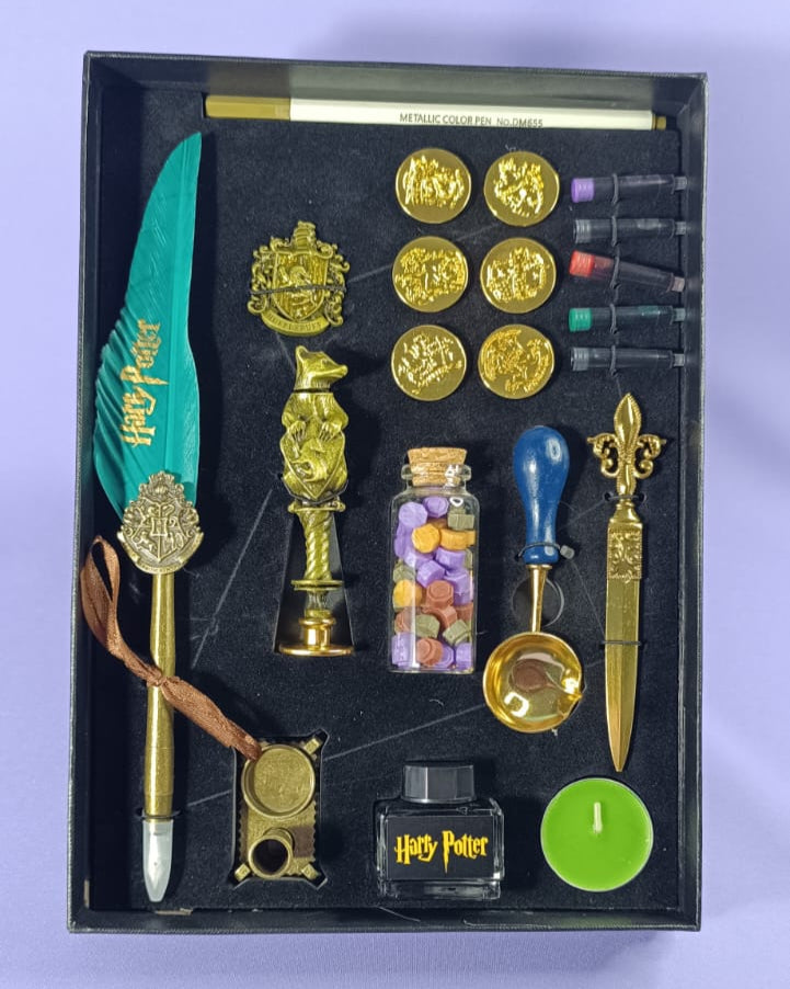 SET DE PLUMA DE HARRY POTTER