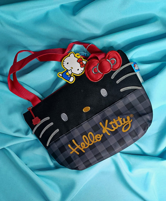 LONCHERA HELLO KITTY NEGRA