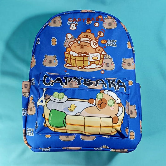 MOCHILA CAPIBARA AZUL