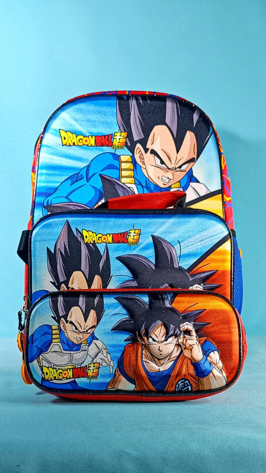 MOCHILA TRIPLE DRAGON BALL SUPER