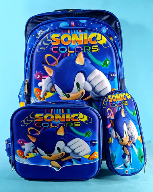 MOCHILA TRIPLE SONIC