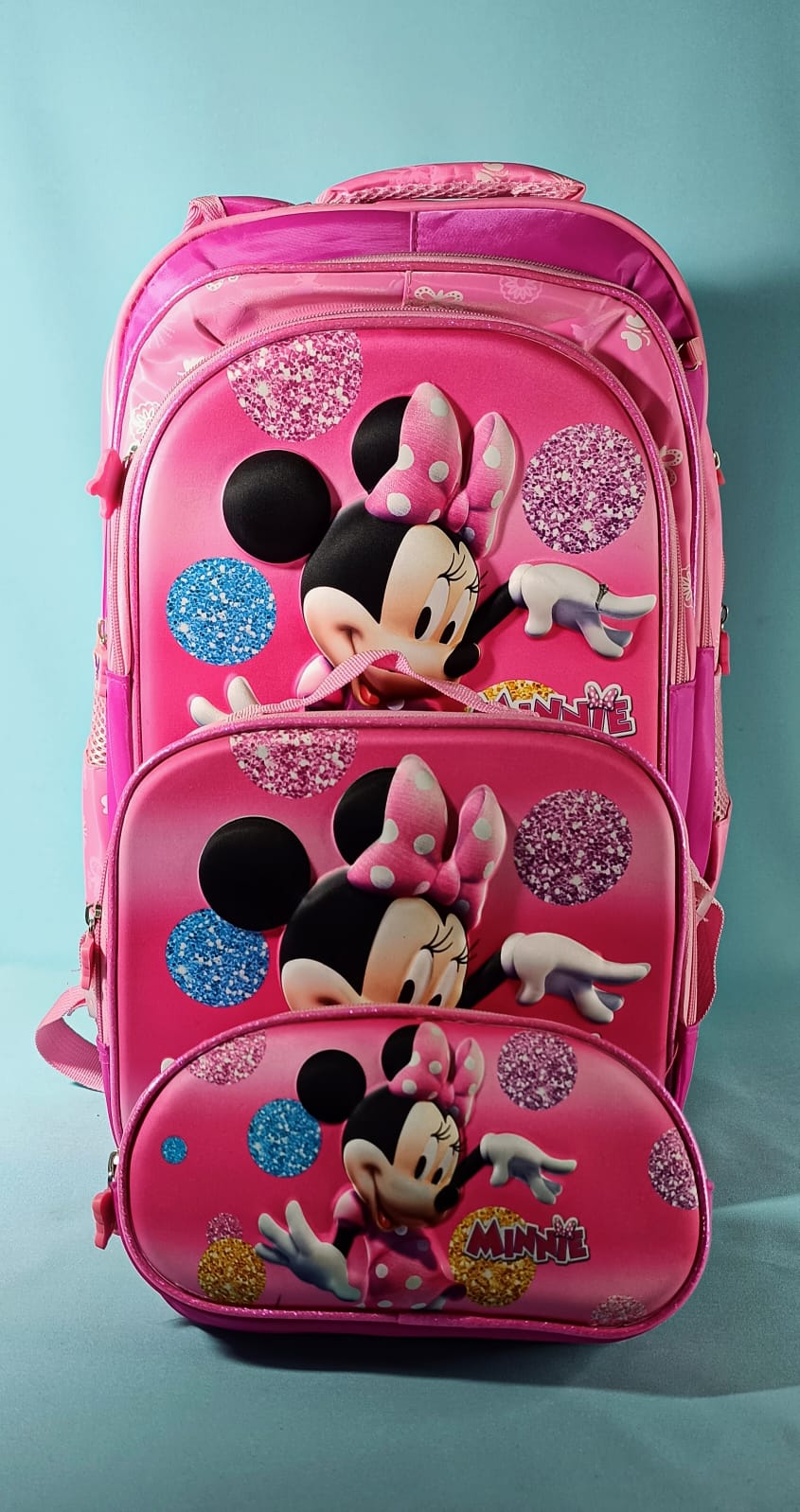 MOCHILA TRIPLE MINNIE